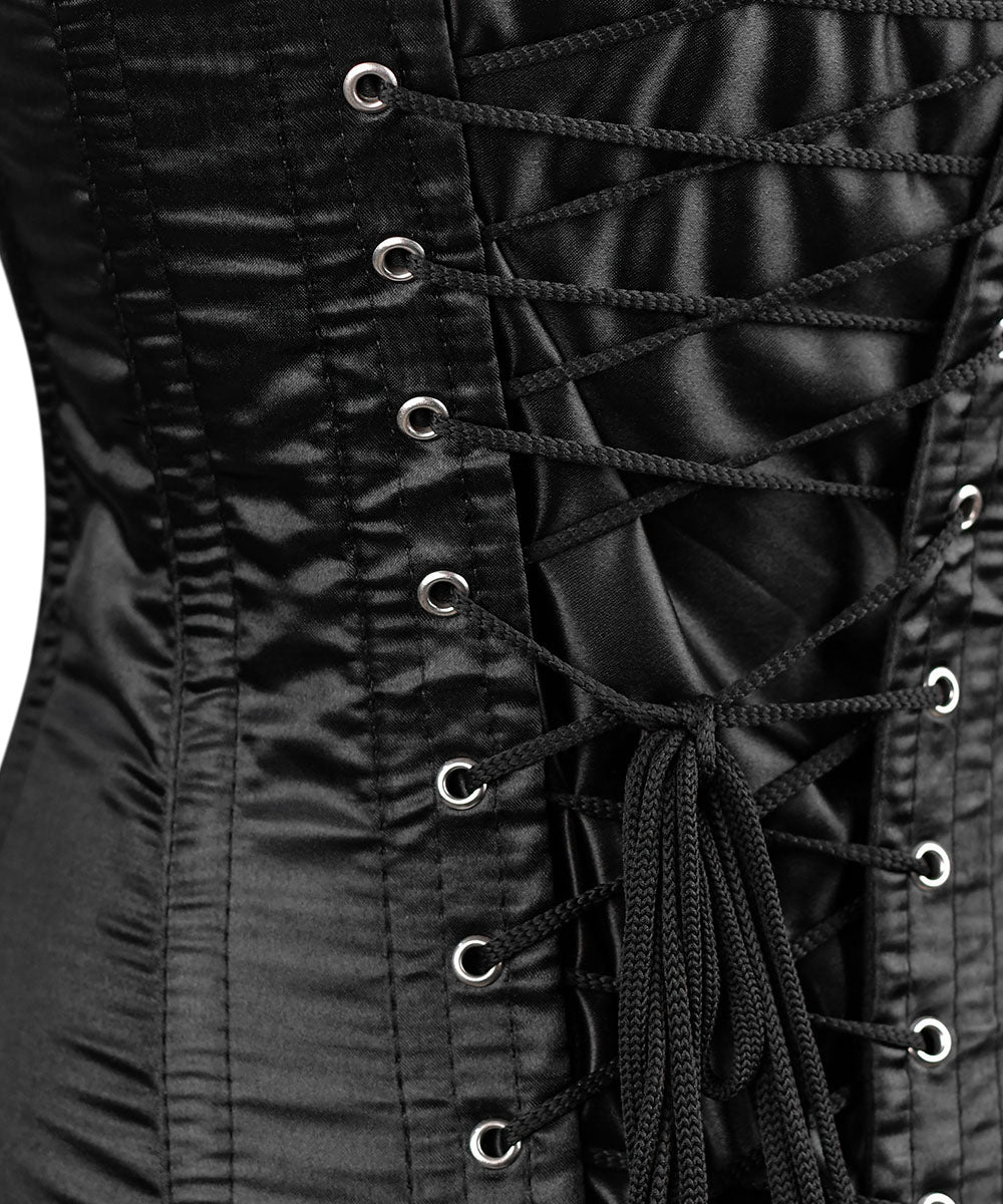 Plus Size Steel Boned Overbust Corset ??Laced Corset