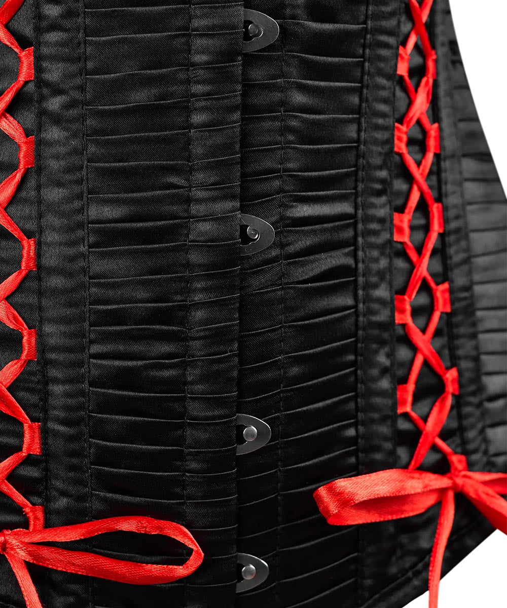Plus Size Steel Boned Overbust Corset ??Laced Corset