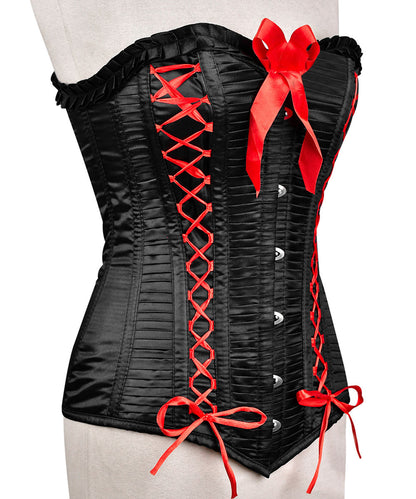 Plus Size Steel Boned Overbust Corset ??Laced Corset