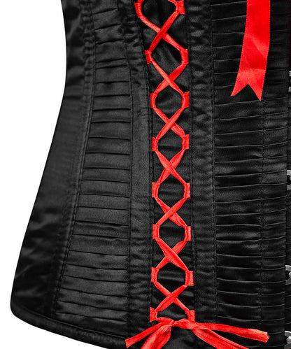 Plus Size Steel Boned Overbust Corset ??Laced Corset