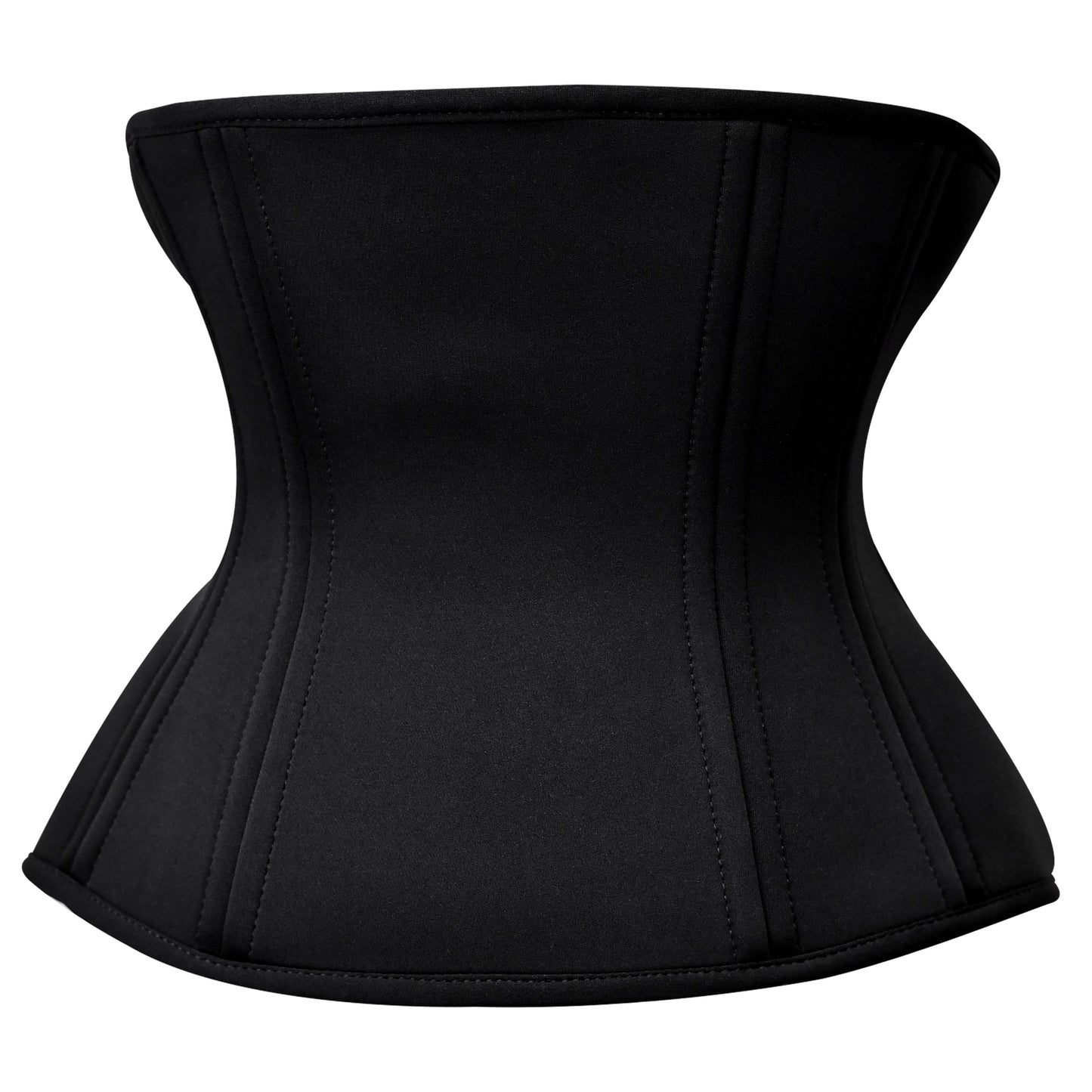 Handmade Black Spandex Underbust Waist Trainer Faja