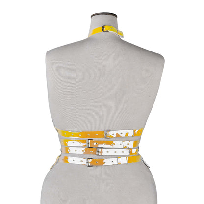 HAR-273 Yellow Holographic PVC Harness