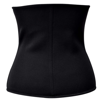 Handmade Black Spandex Plus Size Front Zipper Underbust Waist Trainer Faja