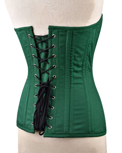 Cotton Corset with Front Hook Steel Boning