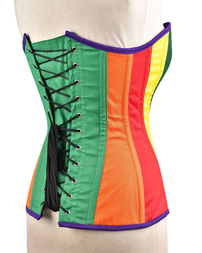 Handmade Waist Shaping Corset – Front Hook & Lace-Up