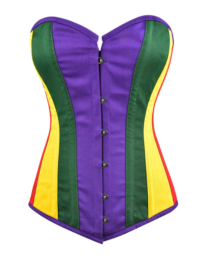 Handmade Waist Shaping Corset – Front Hook & Lace-Up