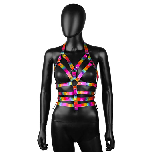 HAR-276 Rainbow Holographic Harness