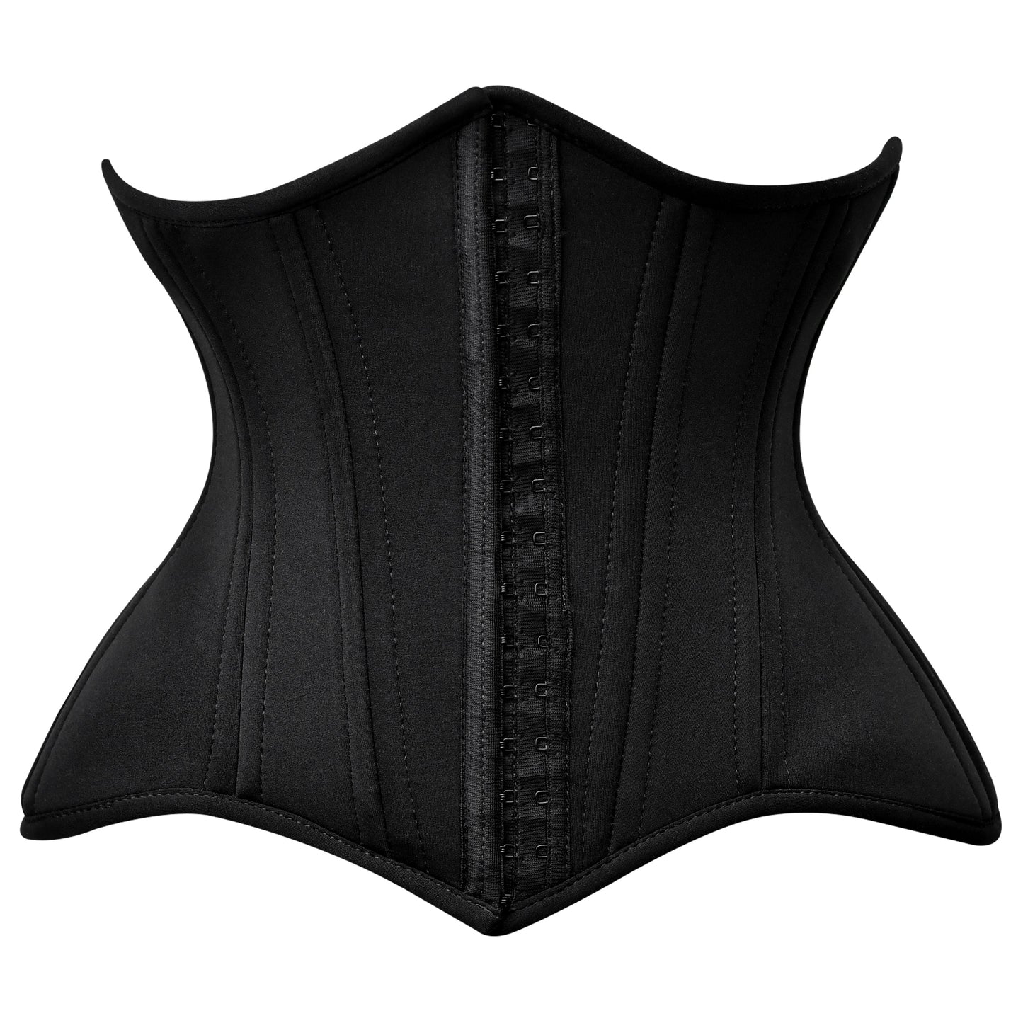 Handmade Black Spandex Underbust Waist Trainer Faja