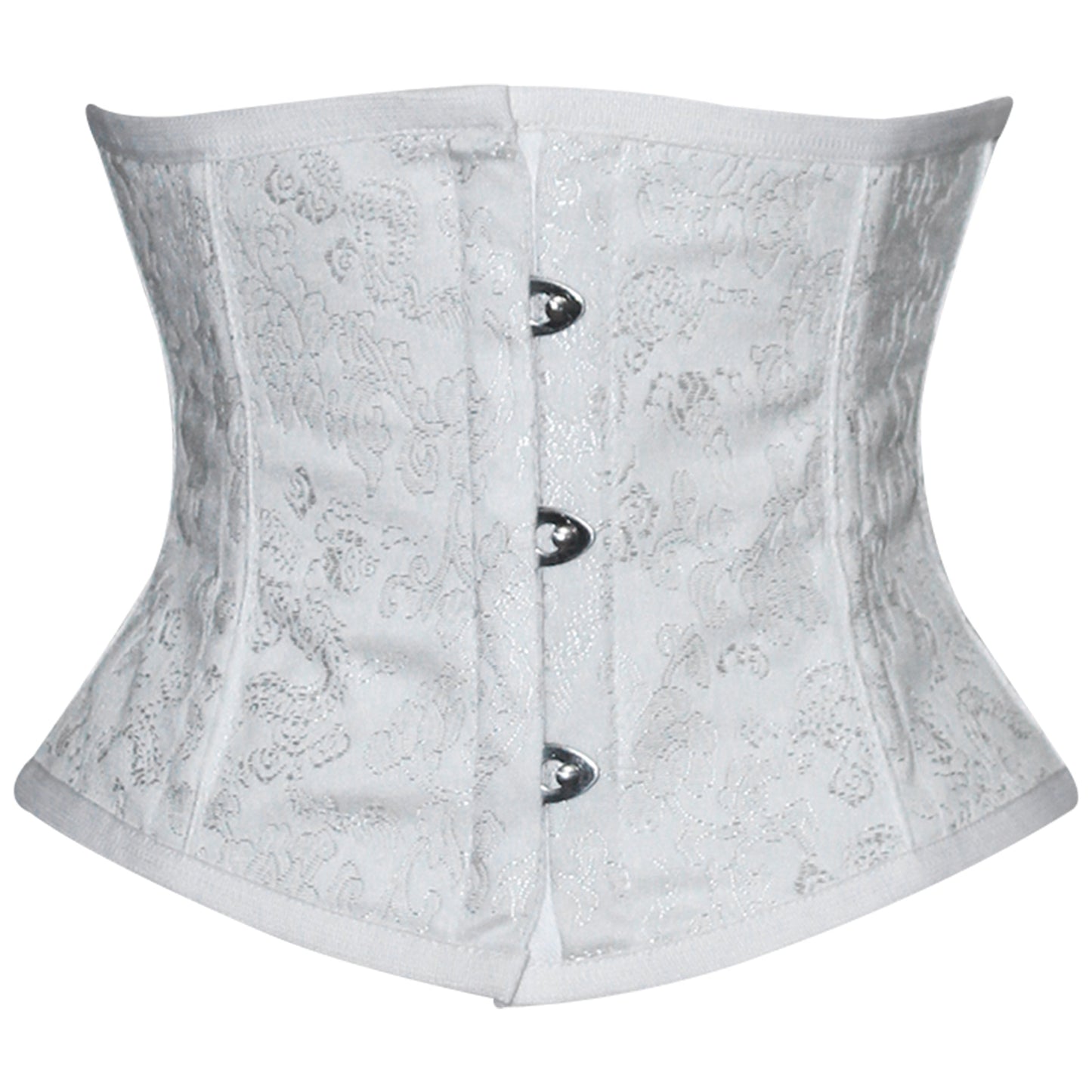 Red Brocade Mini Cincher corset - Waist Trainer Short torso