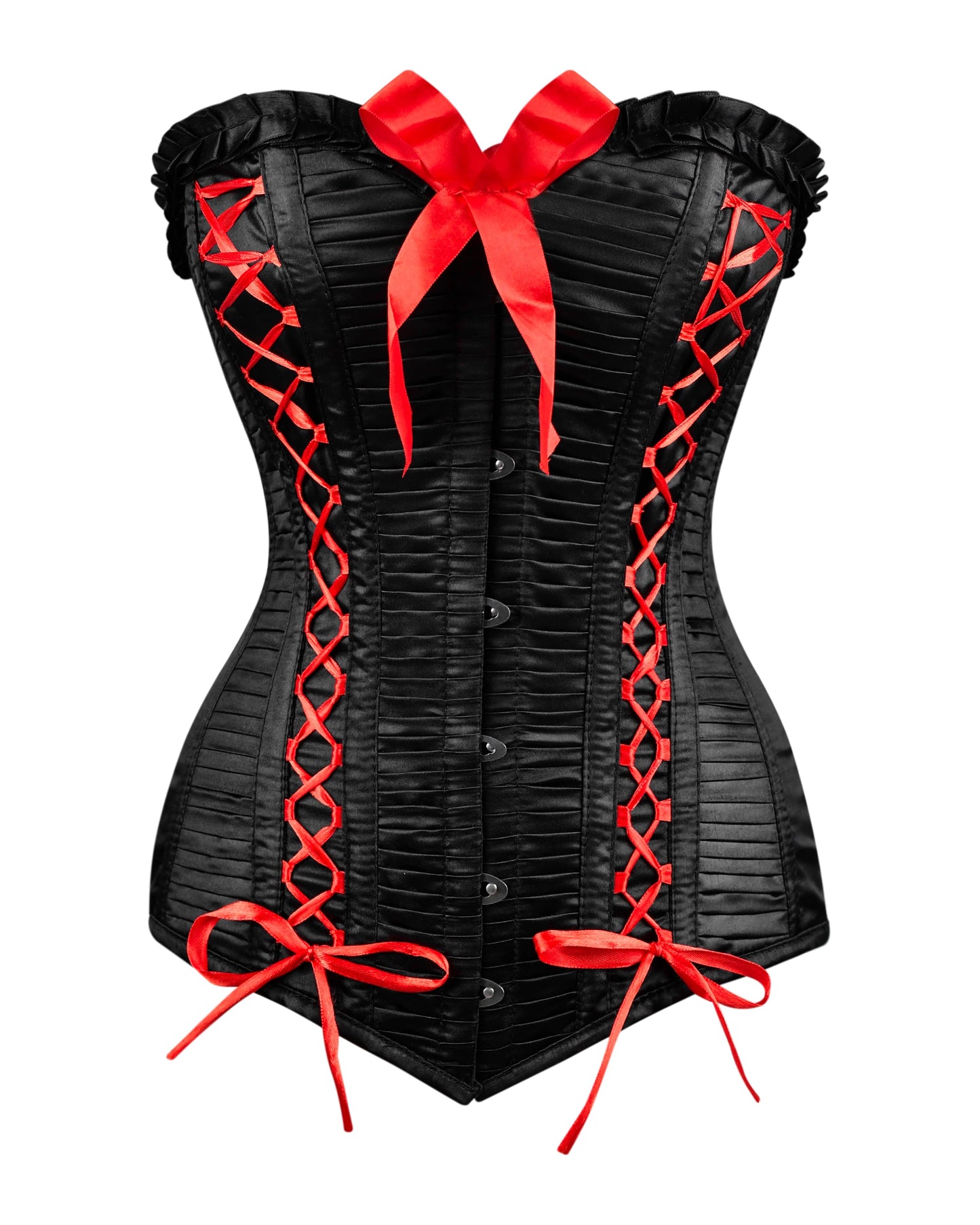 Plus Size Steel Boned Overbust Corset ??Laced Corset