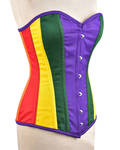 Handmade Waist Shaping Corset – Front Hook & Lace-Up