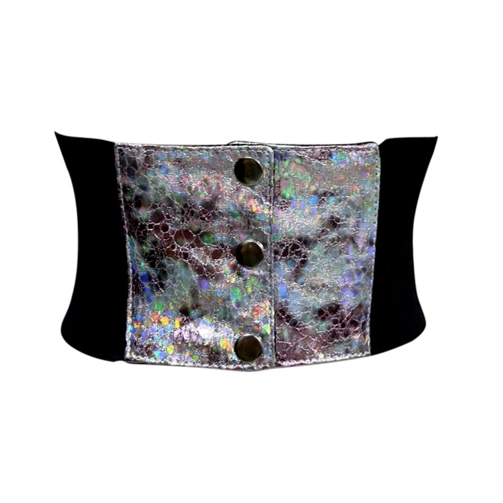 Crackle PVC Waist Trainer Corset Belt - Waist Cincher