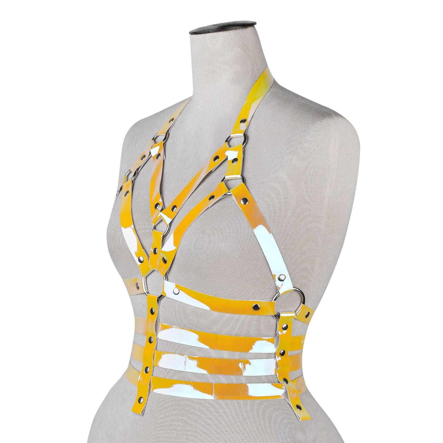 HAR-273 Yellow Holographic PVC Harness